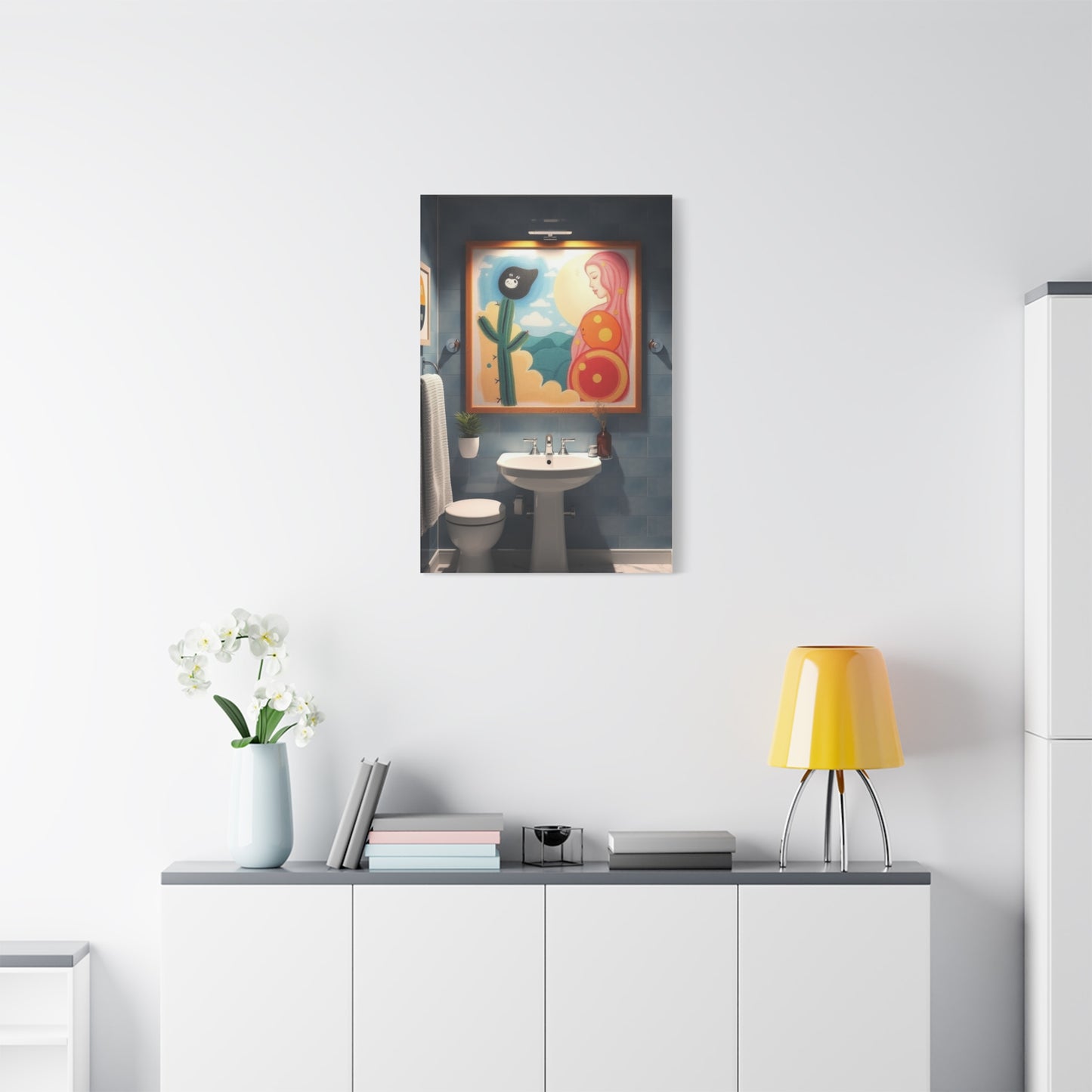Kid’s Bathroom Art Supreme Gallery Wall Art & Canvas Print