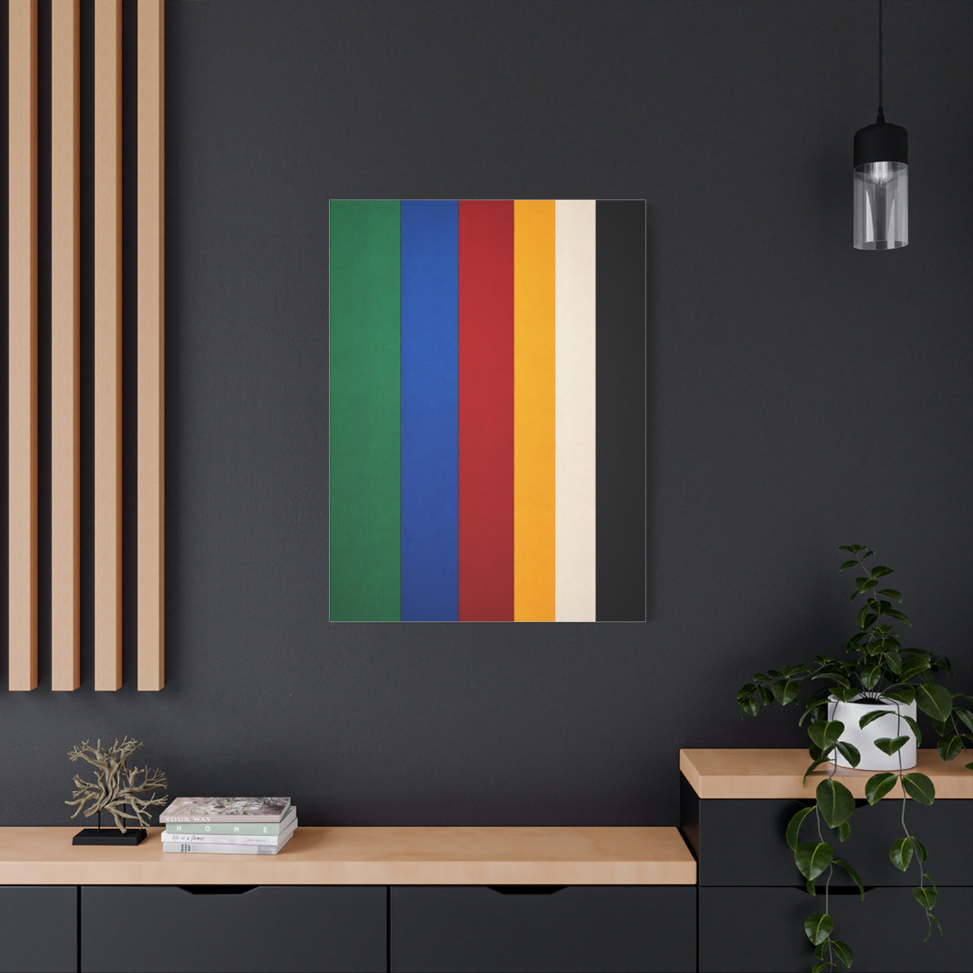 Hard-Edge Luxury Color-Field Wall Art & Canvas Print
