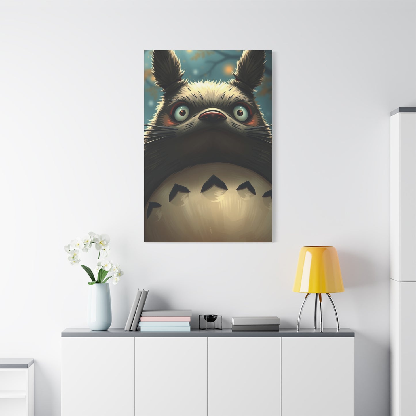 Totoro Art Supreme Canvas Wall Art & Canvas Print