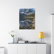 Rocky Mountain Alpine Reflection Wall Art & Canvas Print