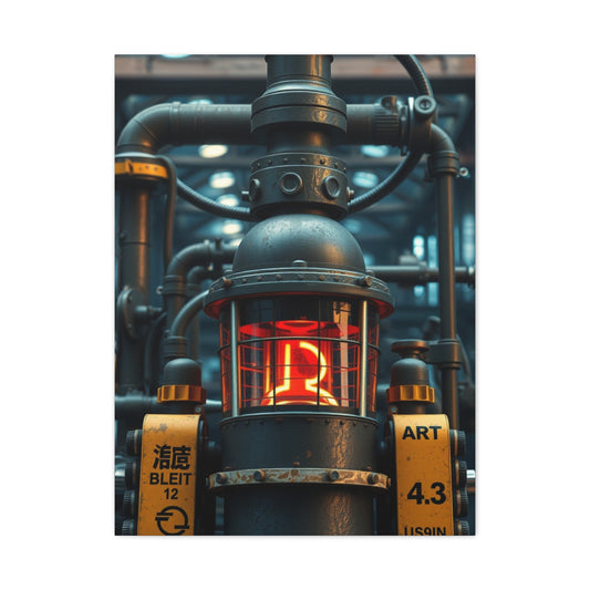 Masterpiece Industrial Art Vision Wall Art & Canvas Print