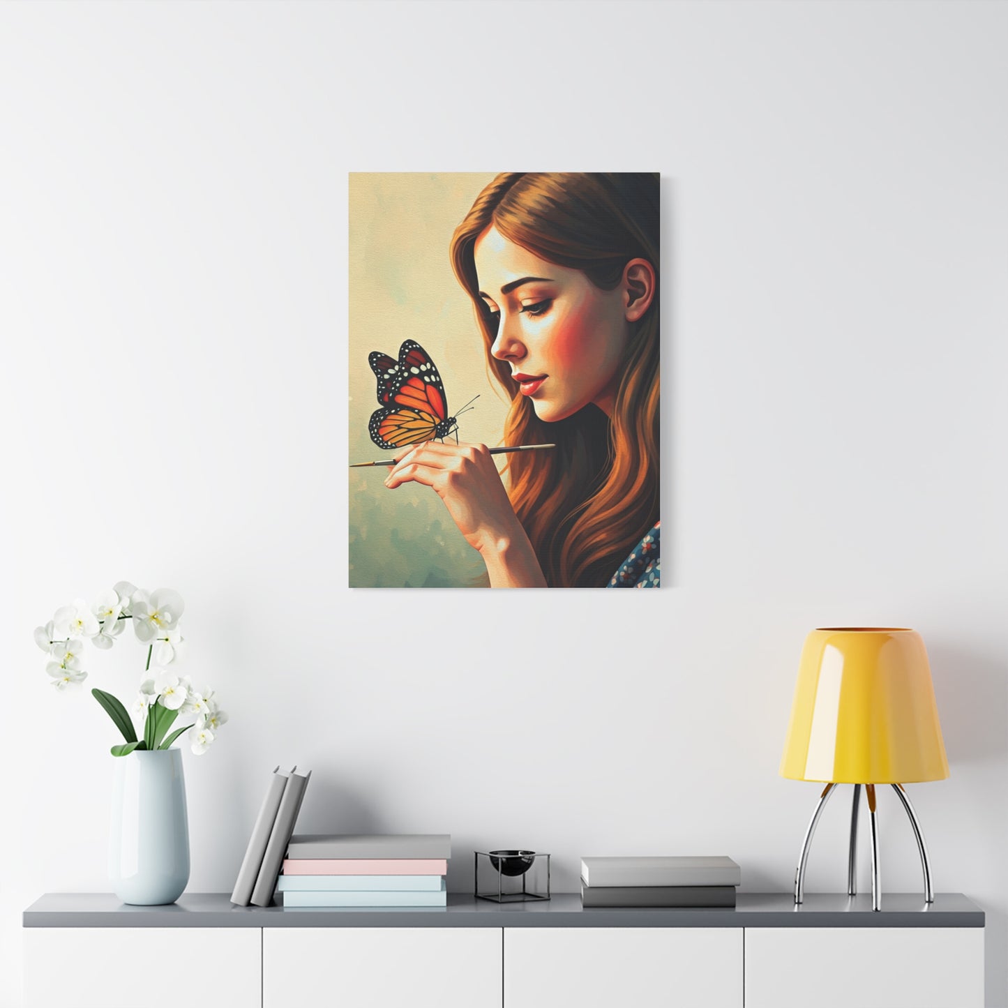 Butterfly Inspiration Portrait Wall Art & Canvas Prints