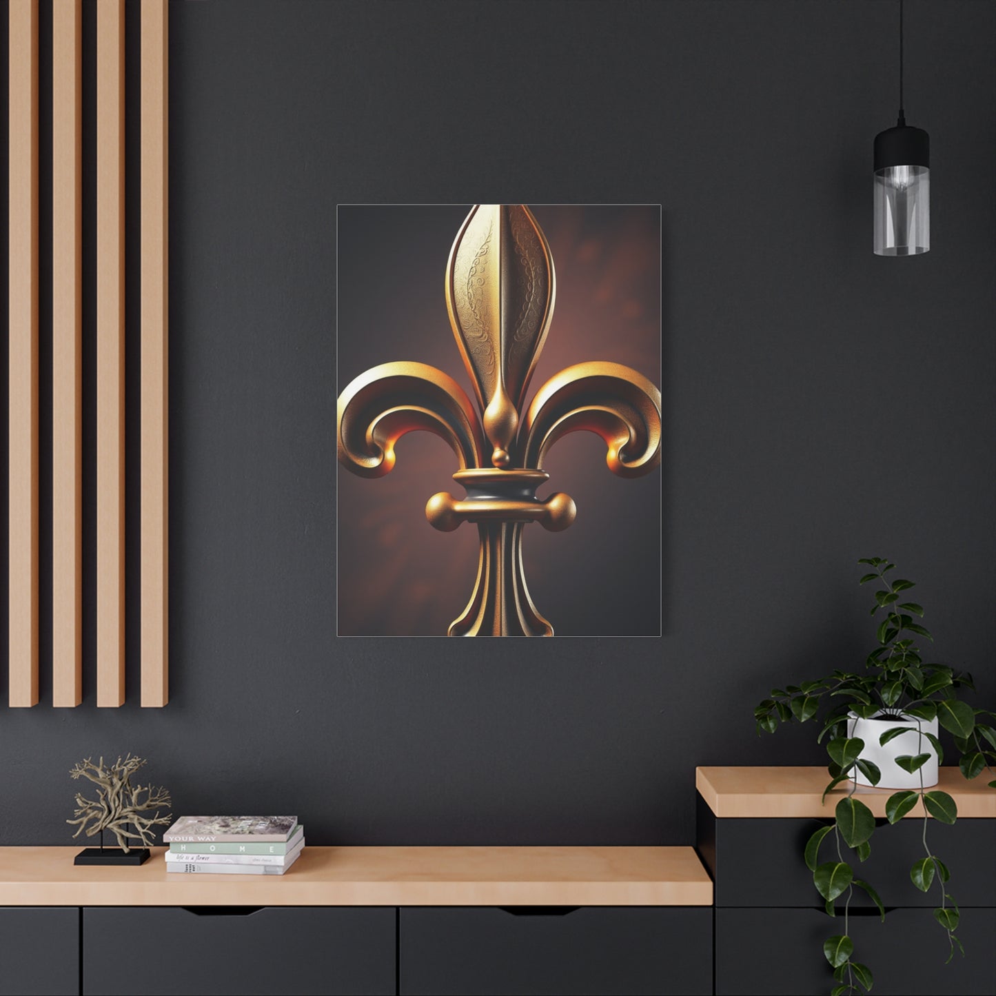 Vision Fleur-de-Lis Art Art Wall Art & Canvas Print