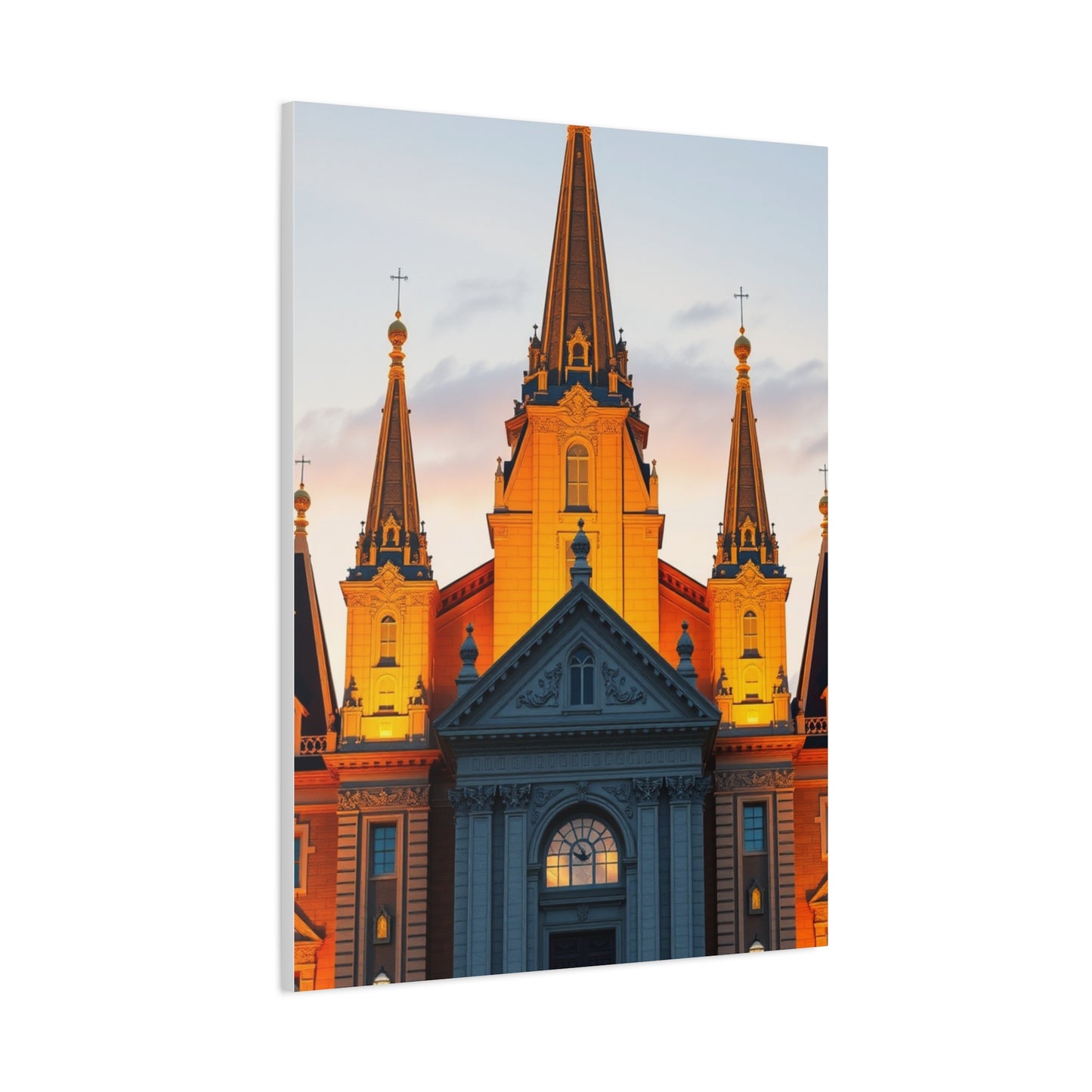 Supreme The LDS Temple Art Beautiful Collection Wall Art & Canvas Print
