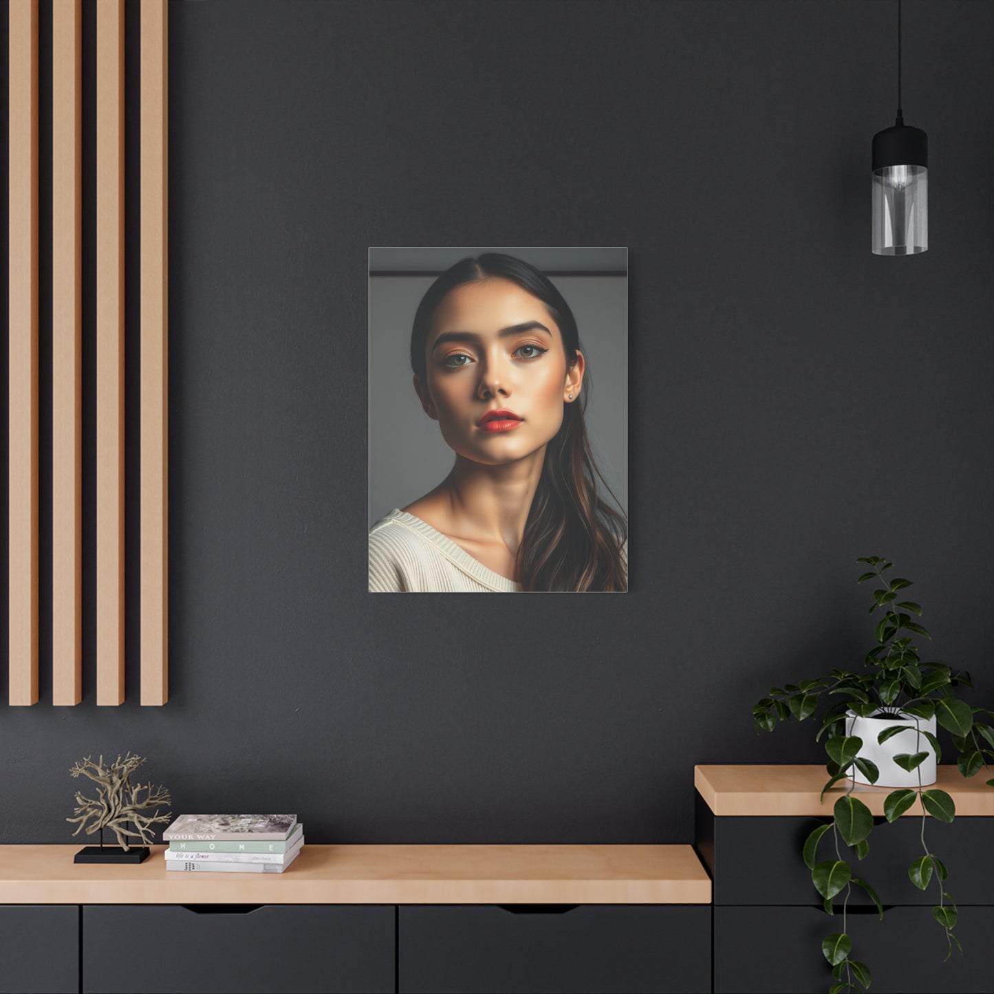 Sleek Serenity Canvas Wall Art & Canvas Print