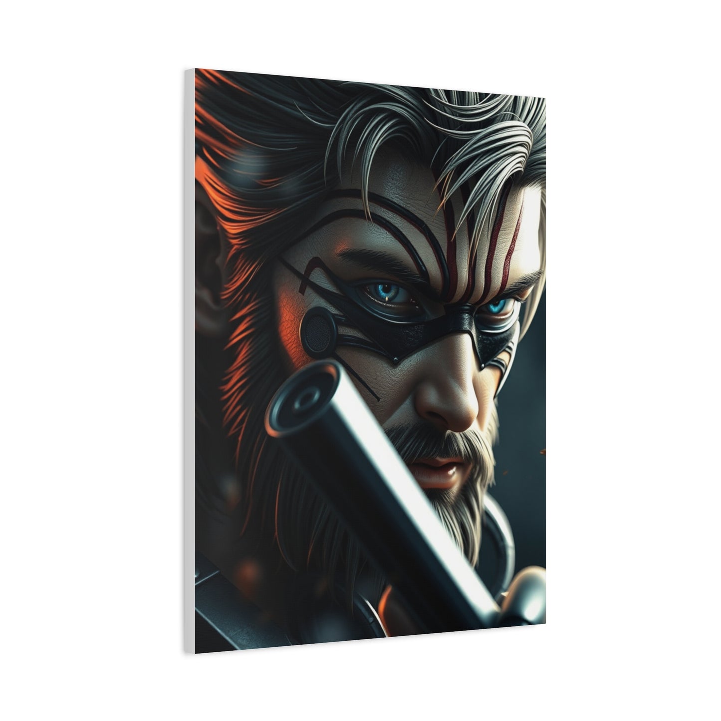 Vision Metal Gear Solid Art Art Wall Art & Canvas Print