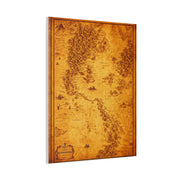 Antique Treasure World Map Wall Art & Canvas Prints