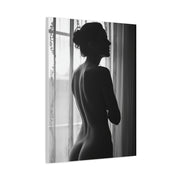 Window Light Silhouette Nude Wall Art & Canvas Print
