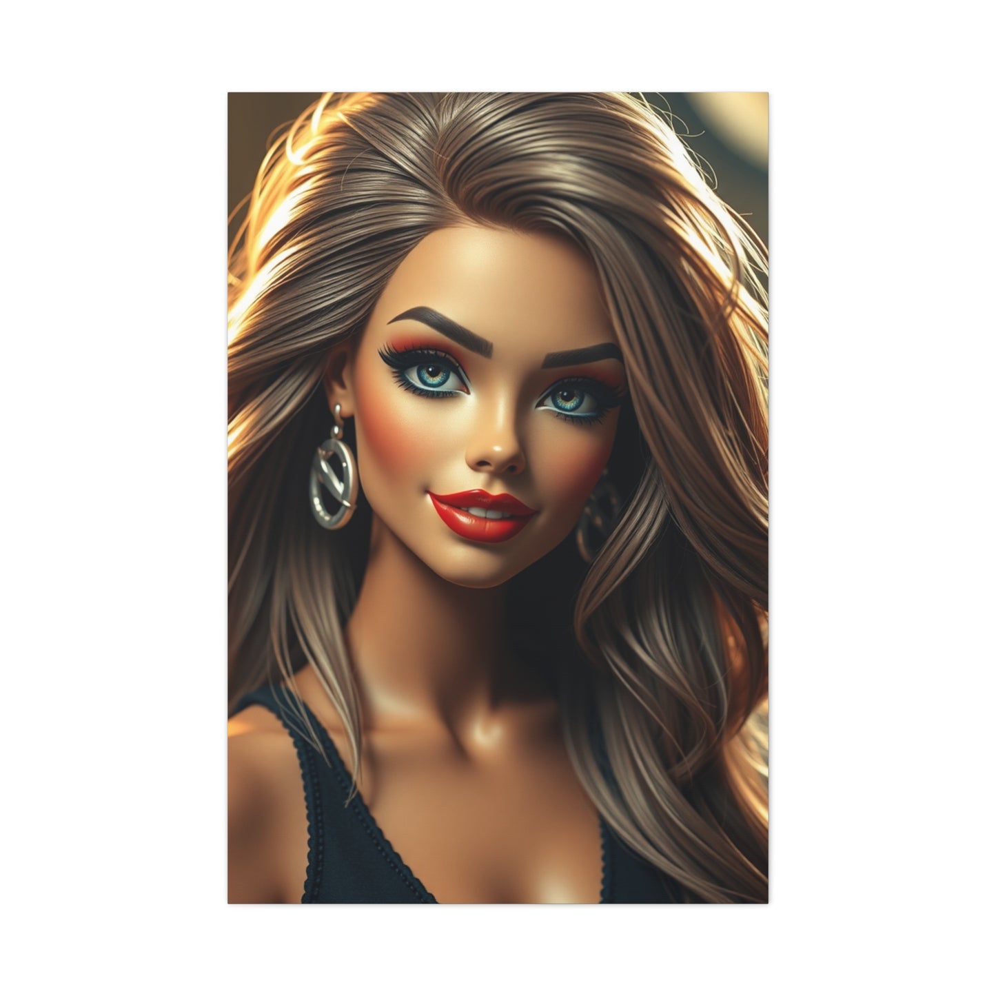 Barbiecore Art Luxury Canvas Wall Art & Canvas Print