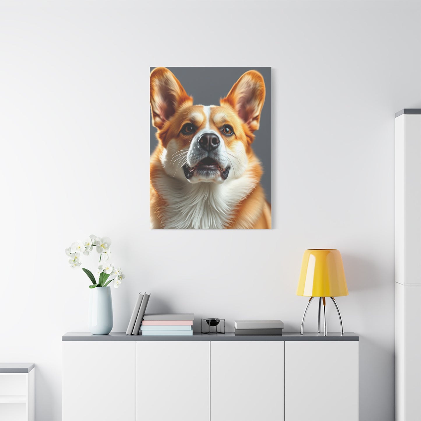 Corgi Dog Art Canvas Art 6 Wall Art & Canvas Print