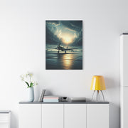 Storm Horizon Runway Flight Wall Art & Canvas Prints