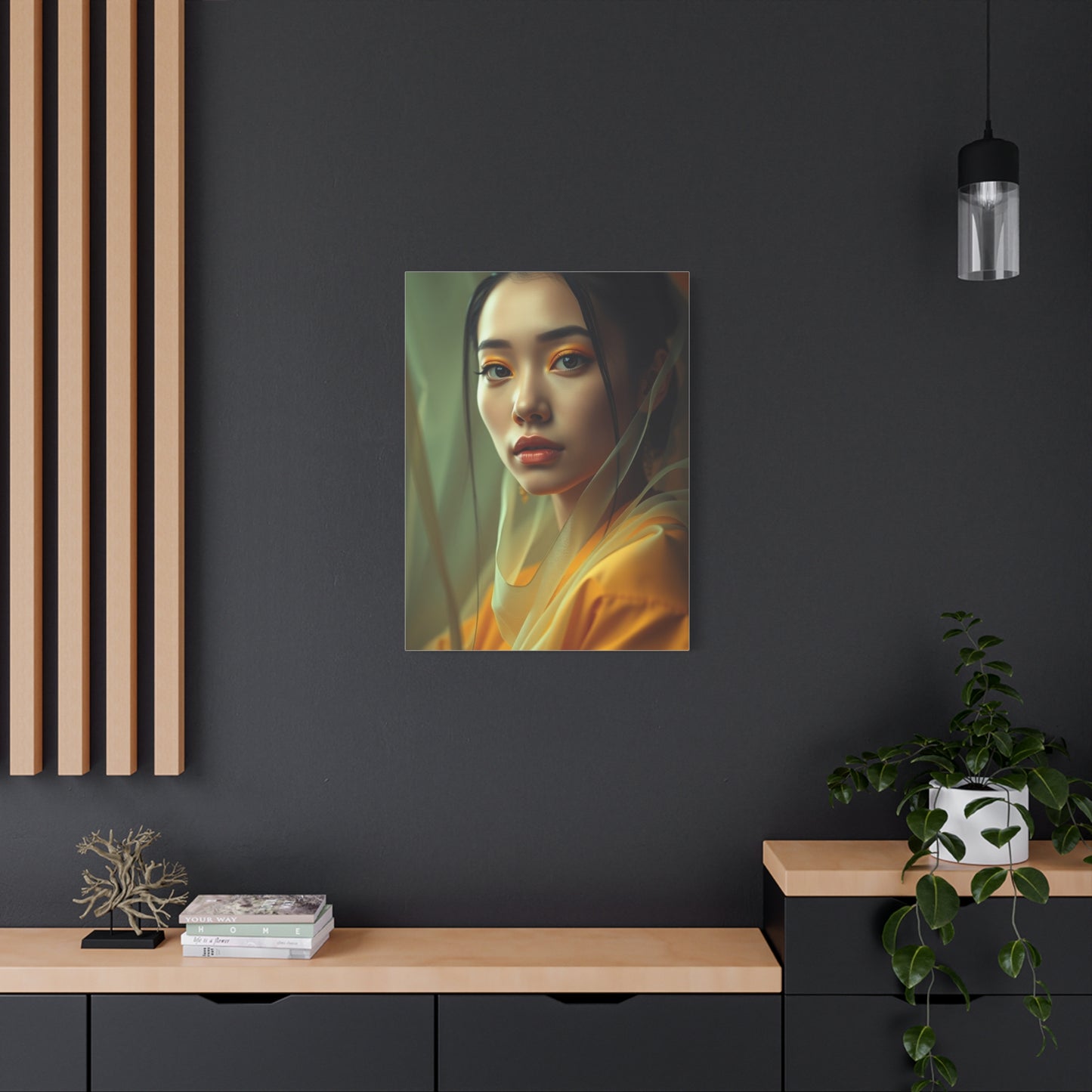 Golden Reverie Canvas Wall Art & Canvas Print
