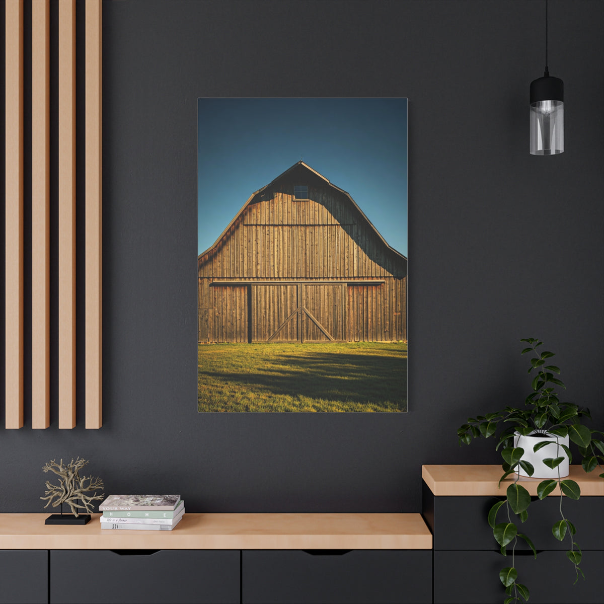 Classic Sunlit Wooden Barn Wall Art & Canvas Prints.