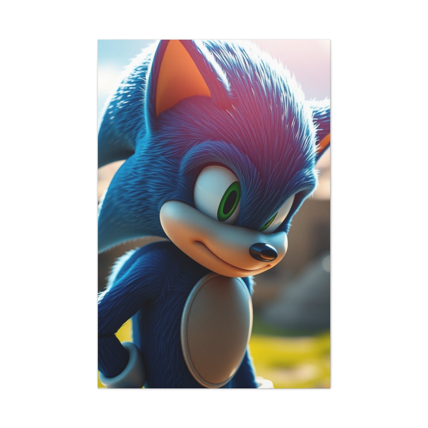 Sonic the Hedgehog Art Supreme Canvas Wall Art & Canvas Print