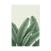 Tropical Banana Leaves Minimal Botanical Wall Art & Canvas Prints