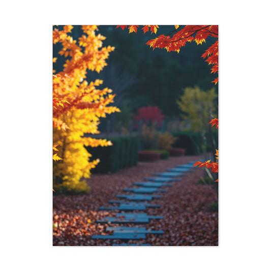 Gilded Harvest Canvas Elegance