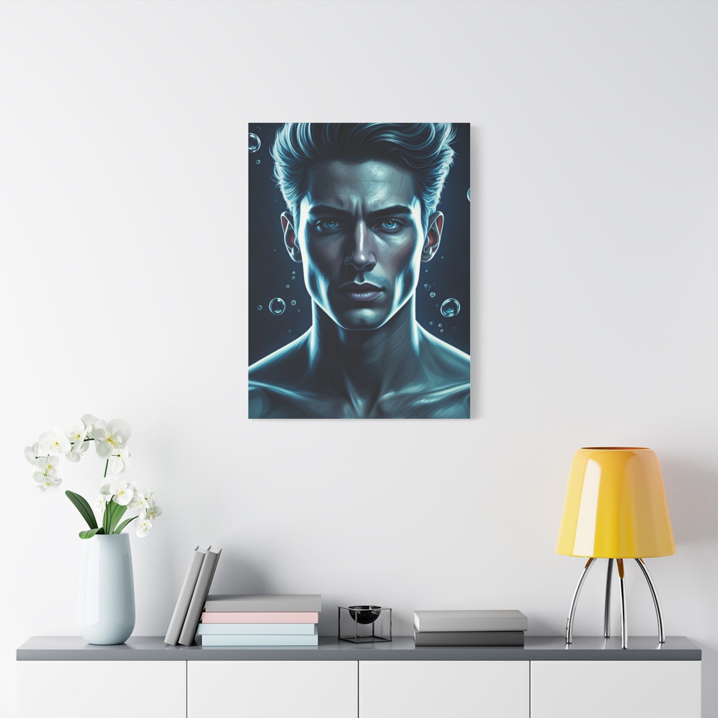 Submerged Stillness Portrait Wall Art & Canvas Prints