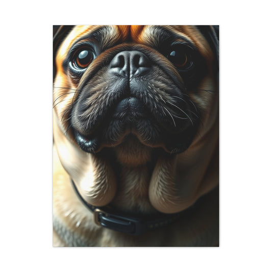 Elite Pug Art Vision Wall Art & Canvas Print