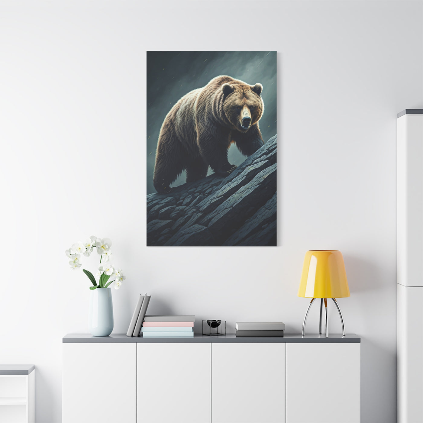 Mountain Ridge Grizzly Bear Wall Art & Canvas Prints