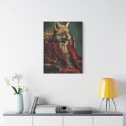 Gentleman Fox Victorian Portrait Wall Art & Canvas Print