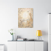 Fearfully and Wonderfully Made Nursery Scripture Wall Art & Canvas Print