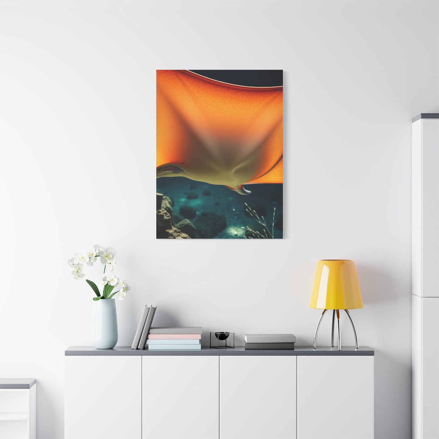 Ray & Stingray Art Supreme Canvas Wall Art & Canvas Print