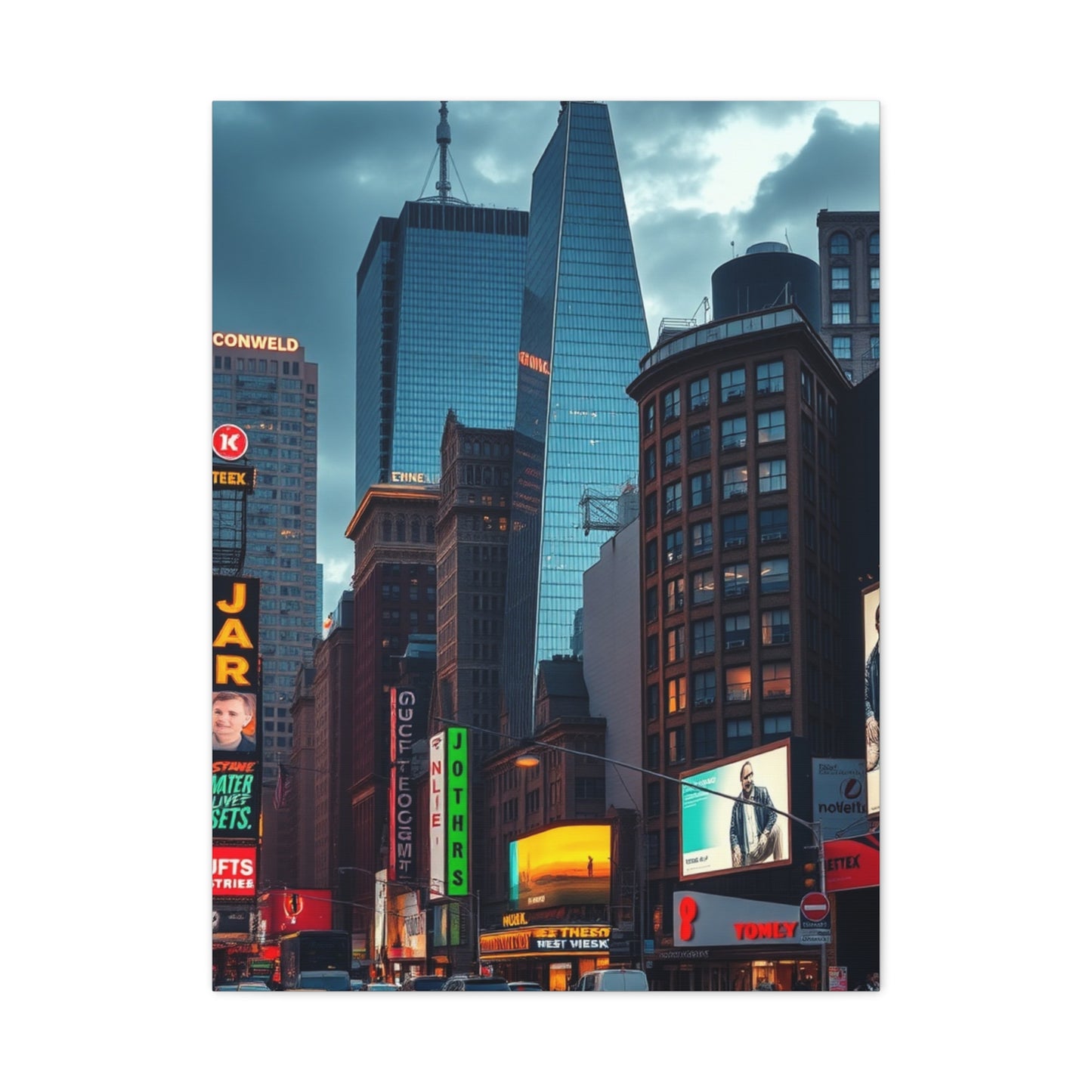Gotham Elegance Canvas Wall Art & Canvas Print