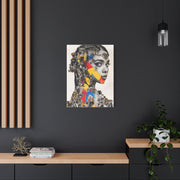 Avant Garde Collage Portrait Wall Art & Canvas Print