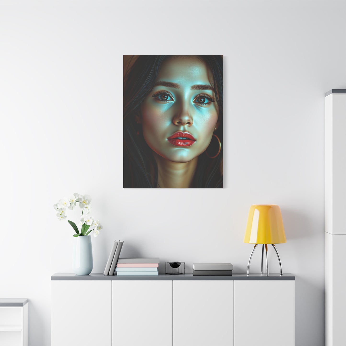 Graceful Queen Representation Wall Art & Canvas Print