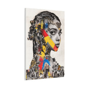 Avant Garde Collage Portrait Wall Art & Canvas Print