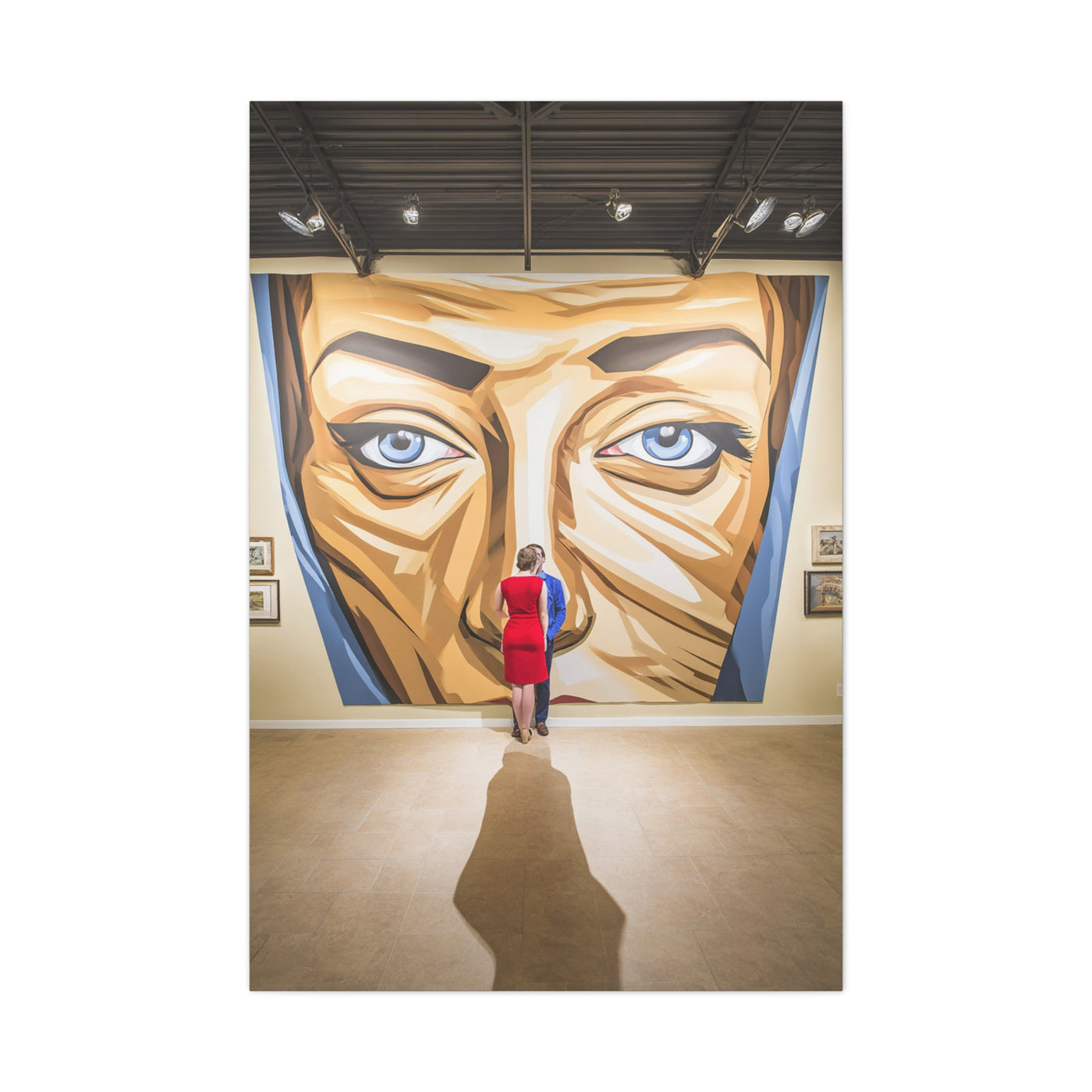 Monumental Contemporary Gallery Portrait Wall Art & Canvas Print