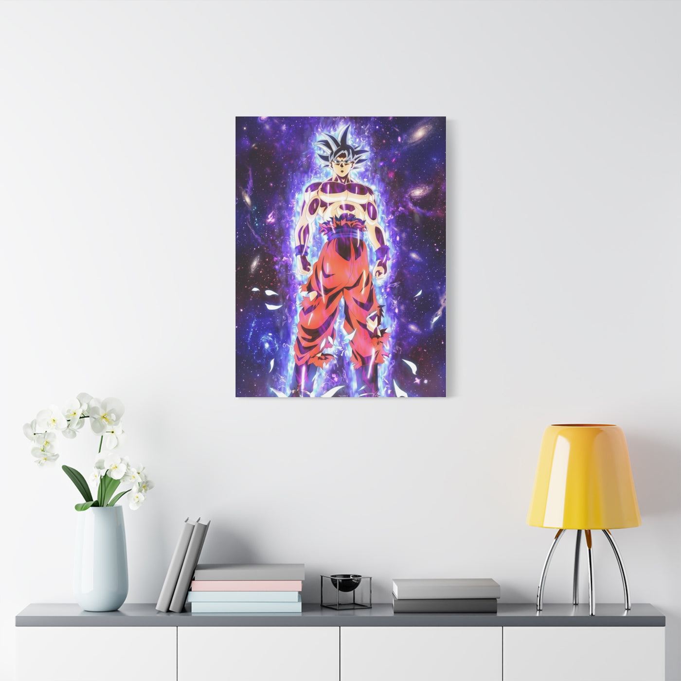 Dragon Ball Z Perfected Ultra Instinct Goku Poster Wall Art & Canvas Print