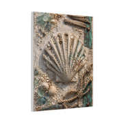 Coastal Shell Relief Composition Wall Art & Canvas Print