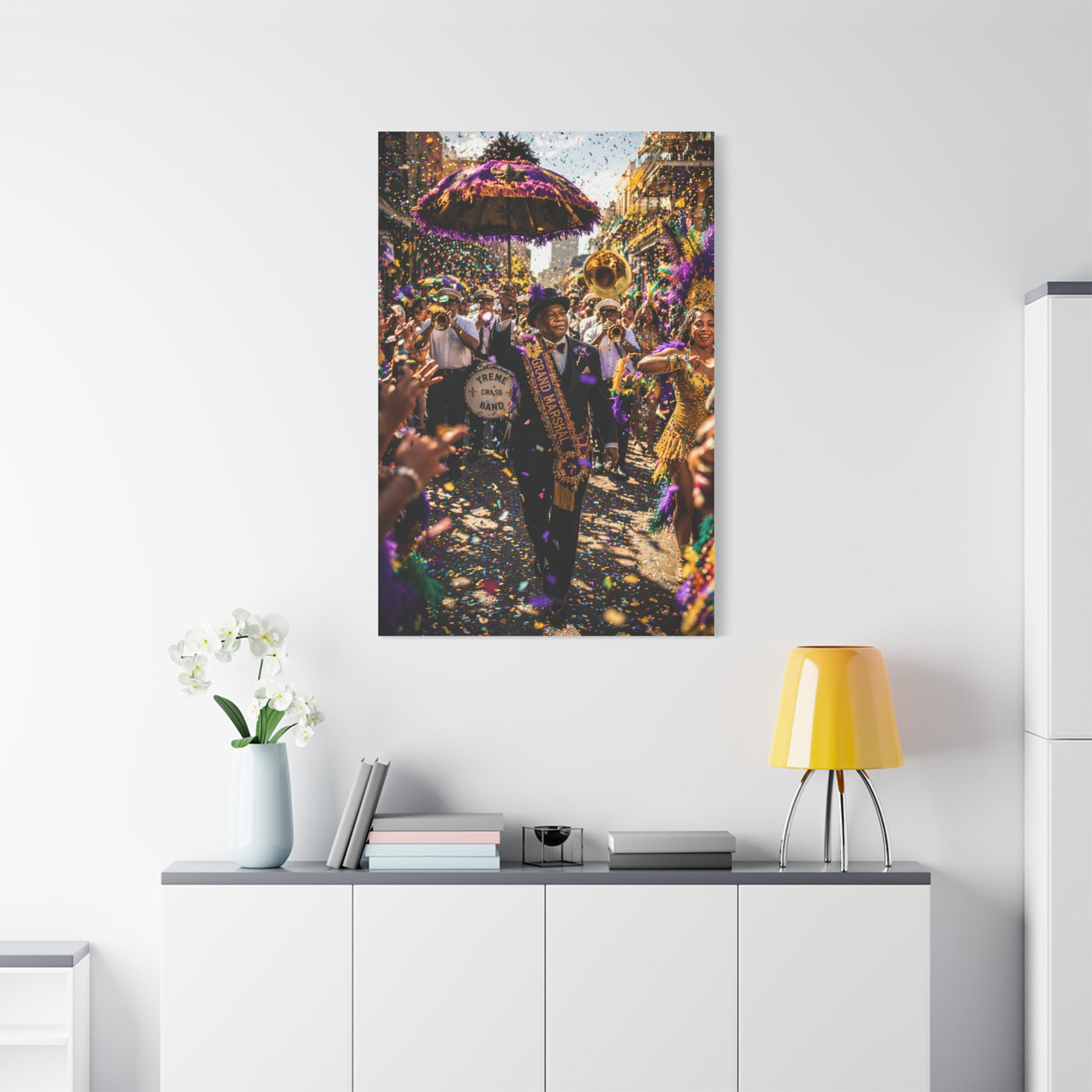 Grand Marshal Brass Band Parade Wall Art & Canvas Print