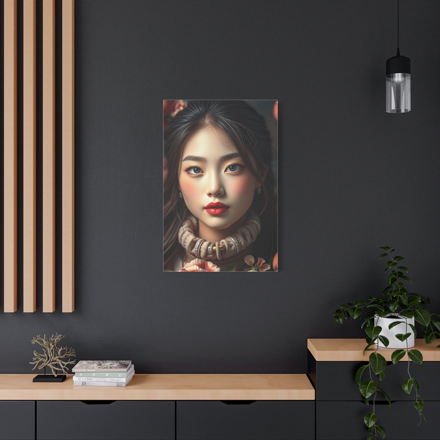 Peach Art Supreme Canvas Wall Art & Canvas Print