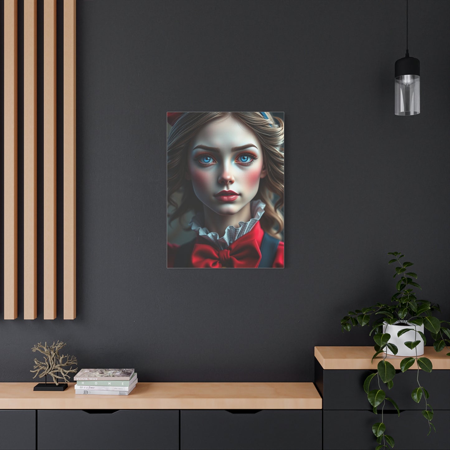 Vision Alice In Wonderland Characters Art Wall Art & Canvas Print