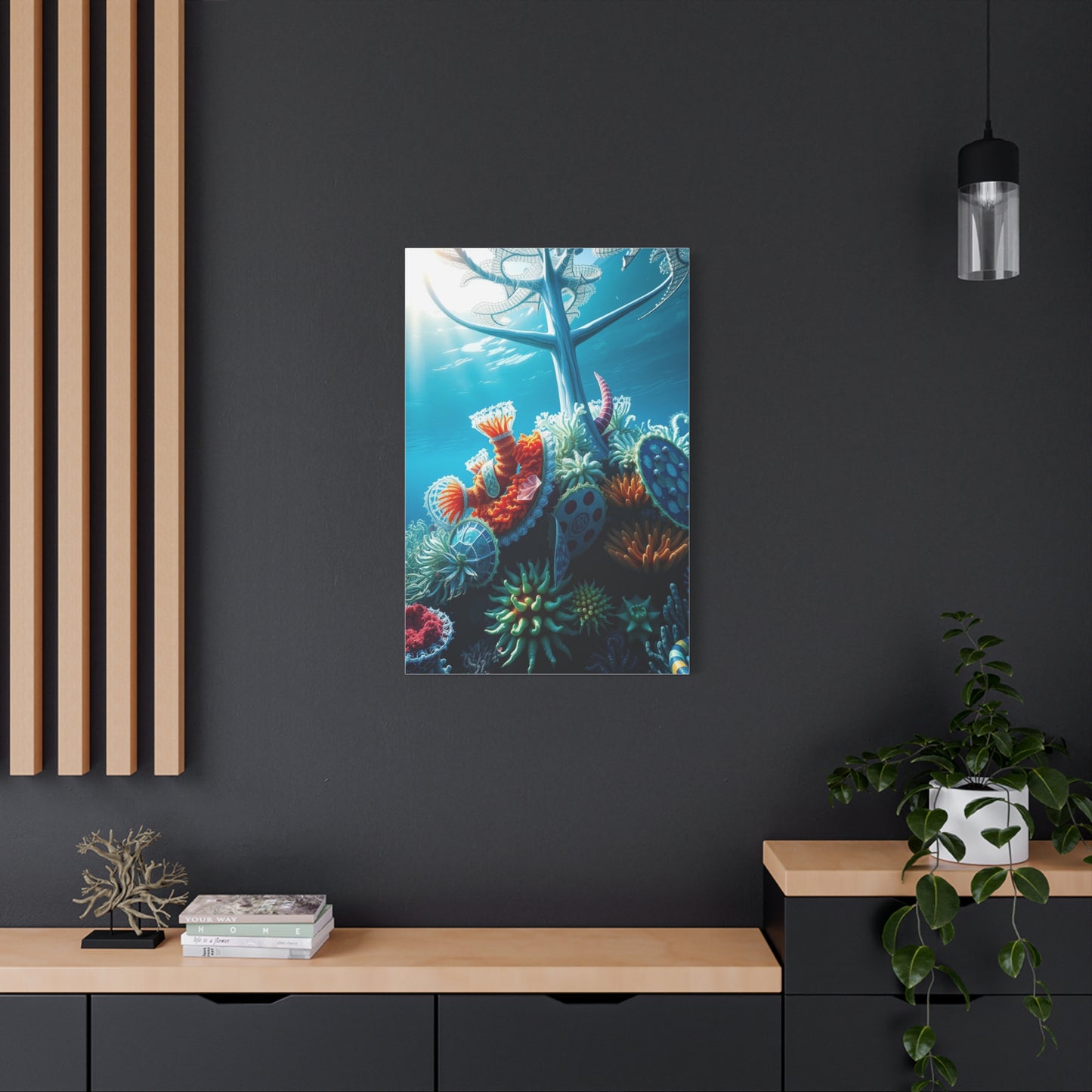 Pearlescent Wave Imagery Wall Art & Canvas Print