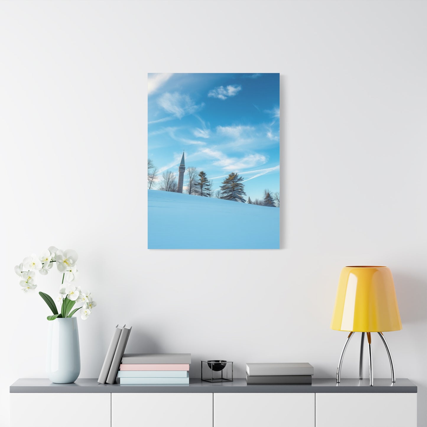 Masterpiece Michigan Sky Media Art Vision Wall Art & Canvas Print