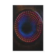 Infinity Neon Tunnel Mirror Wall Art & Canvas Print