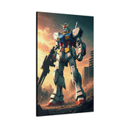 Mecha Guardian of the Ruins Wall Art & Canvas Prints