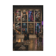 Modern Street Art Gallery Exhibition Street Wall Art & Canvas Print