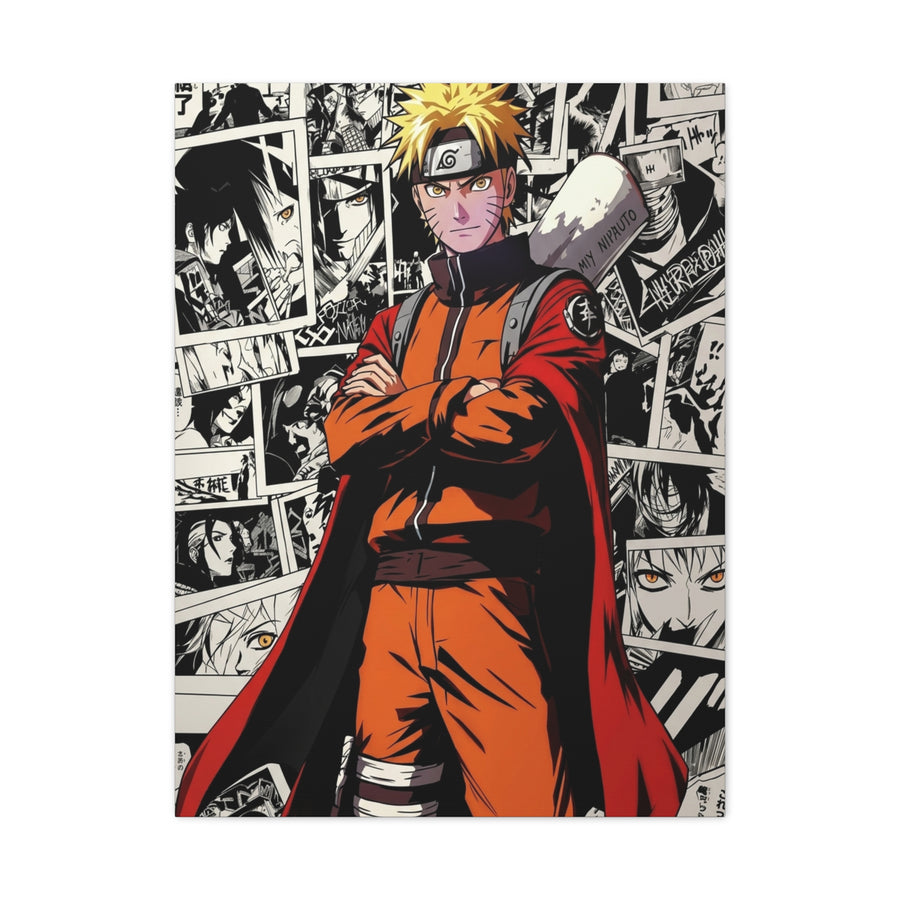 Naruto Sage Mode Poster Wall Art & Canvas Print