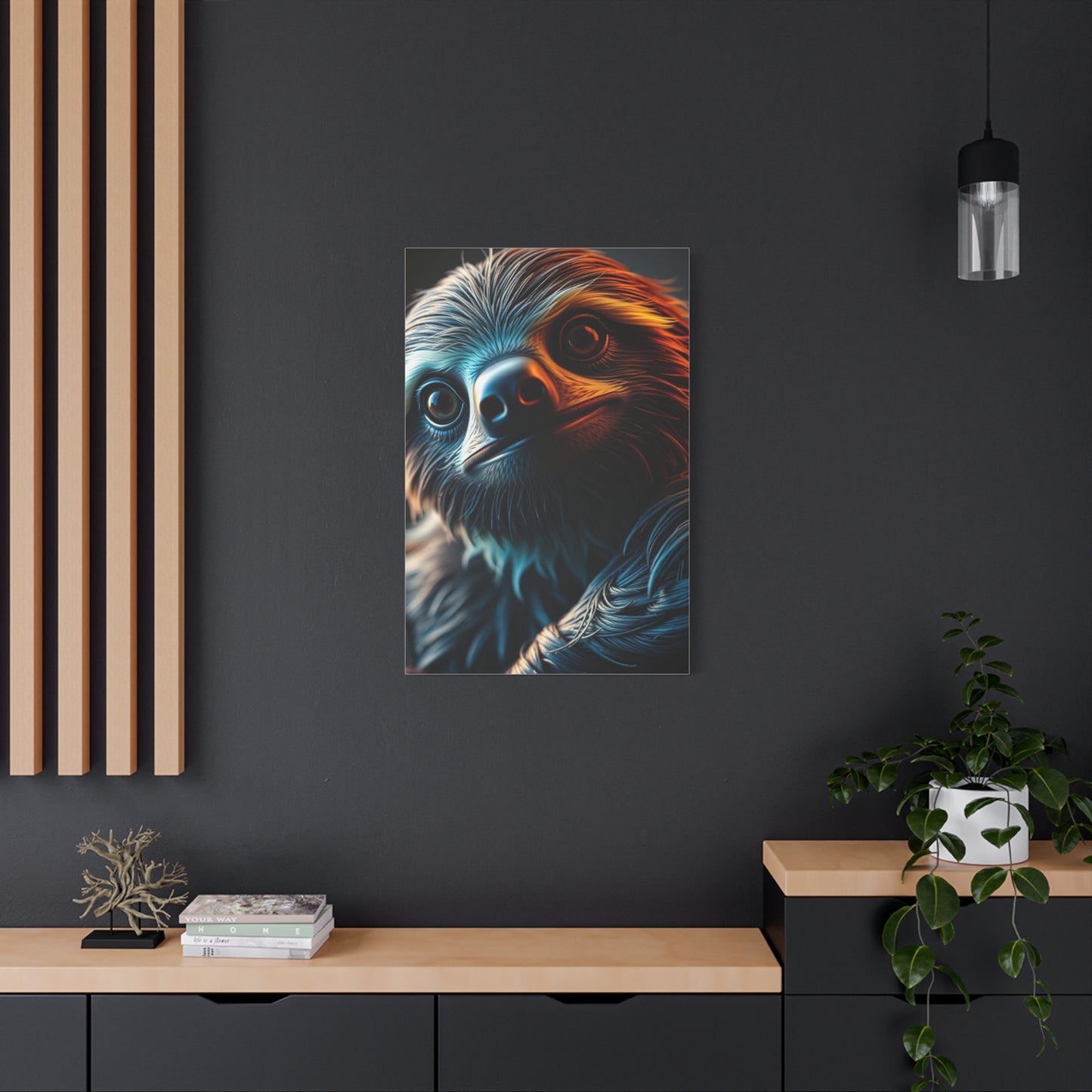 Vision Sloth Art Art Wall Art & Canvas Print