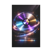 Cosmic Vinyl Orbit Wall Art & Canvas Print