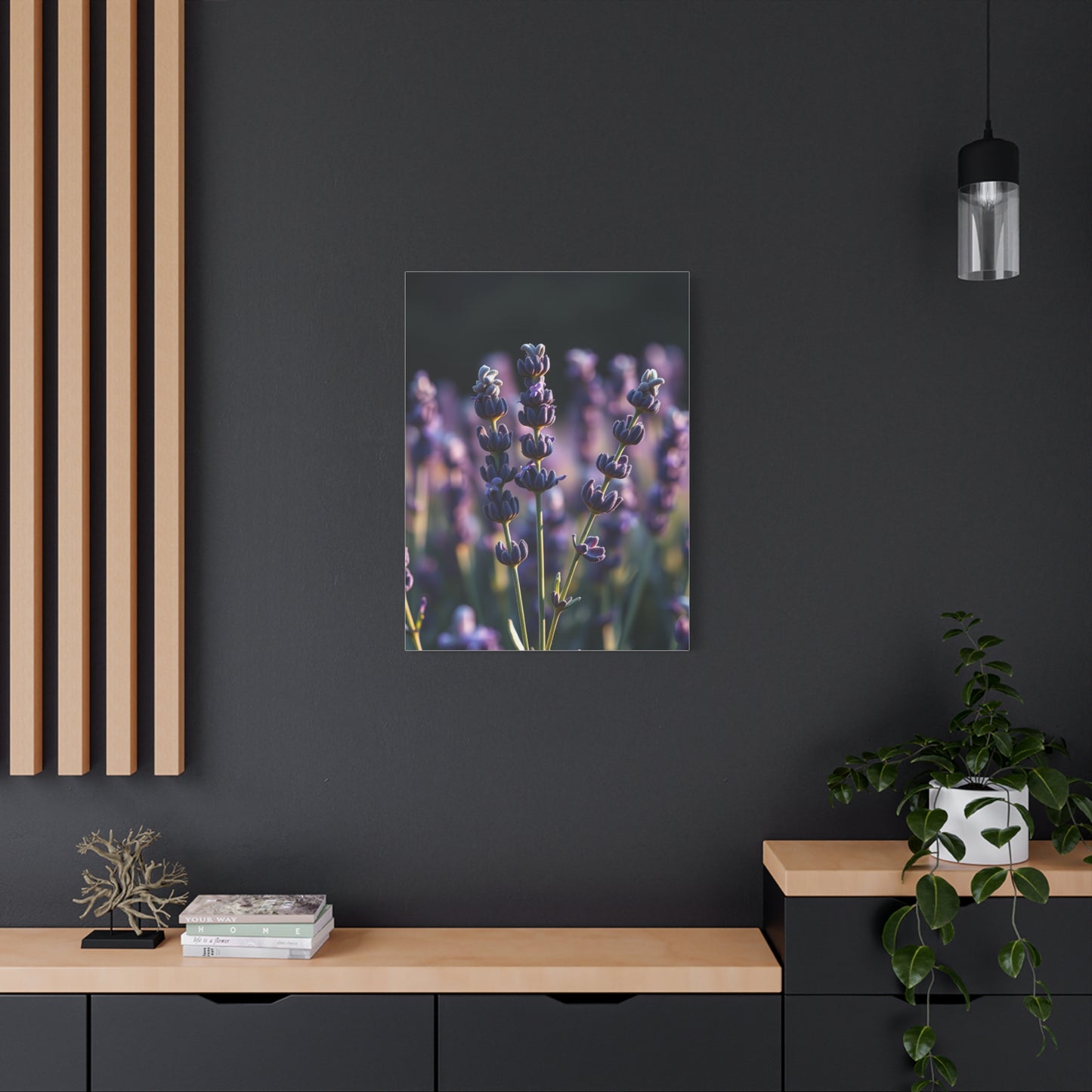 Lavender Herb Art Canvas Art 9 Wall Art & Canvas Print