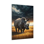 Rhino Guardian Under Stormy Skies Wall Art & Canvas Prints