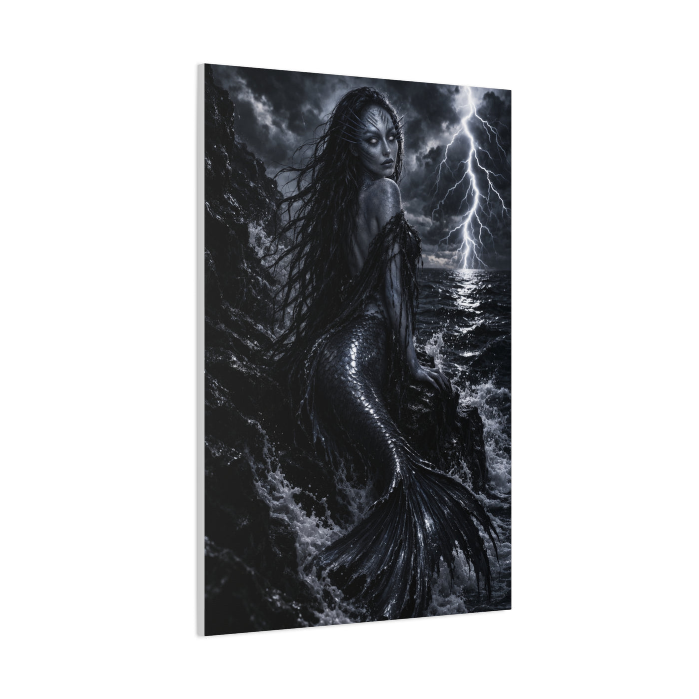 Stormborn Gothic Siren Wall Art & Canvas Print
