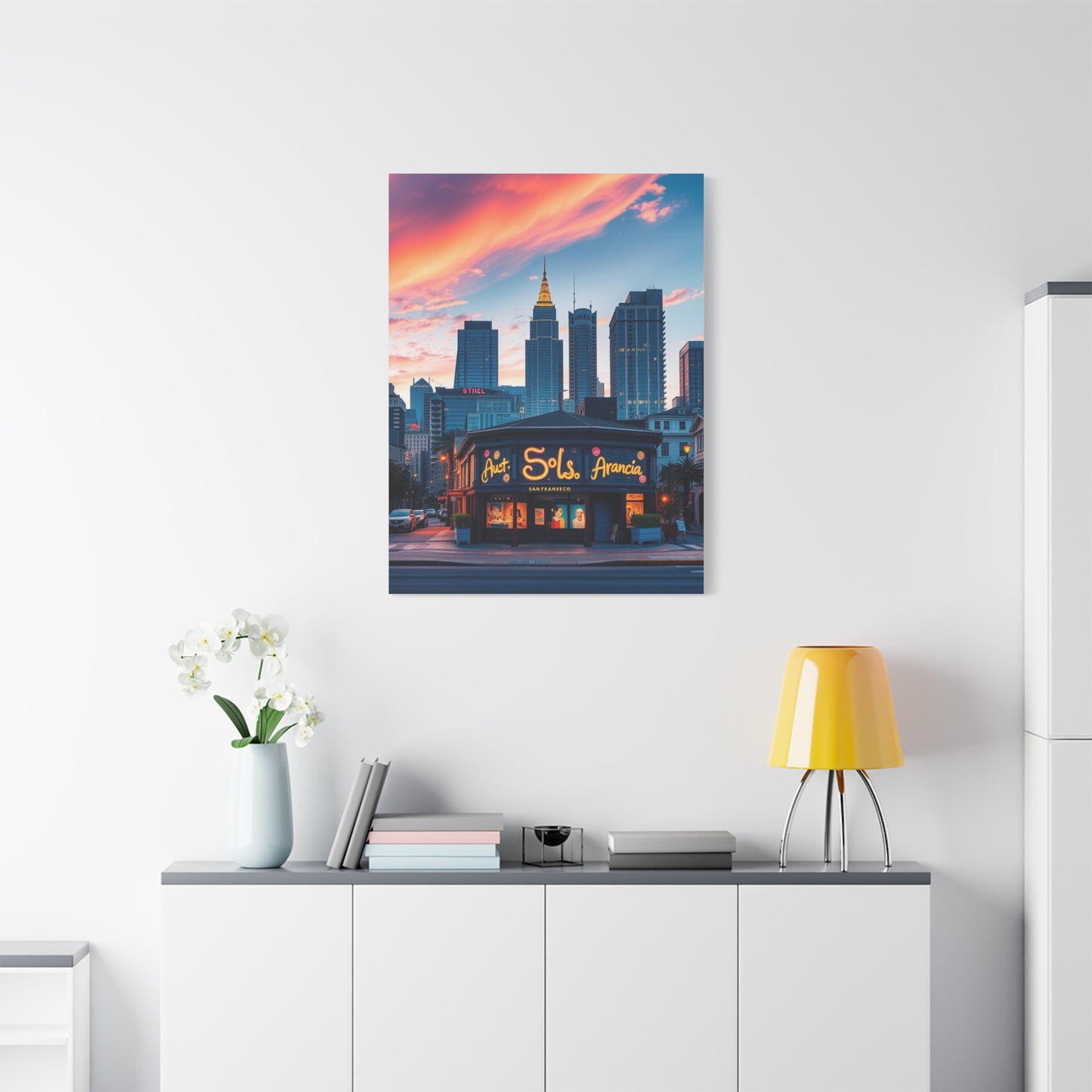San Francisco Art Canvas Art 5 Wall Art & Canvas Print