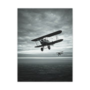 Vintage Squadron Over Open Seas Wall Art & Canvas Prints