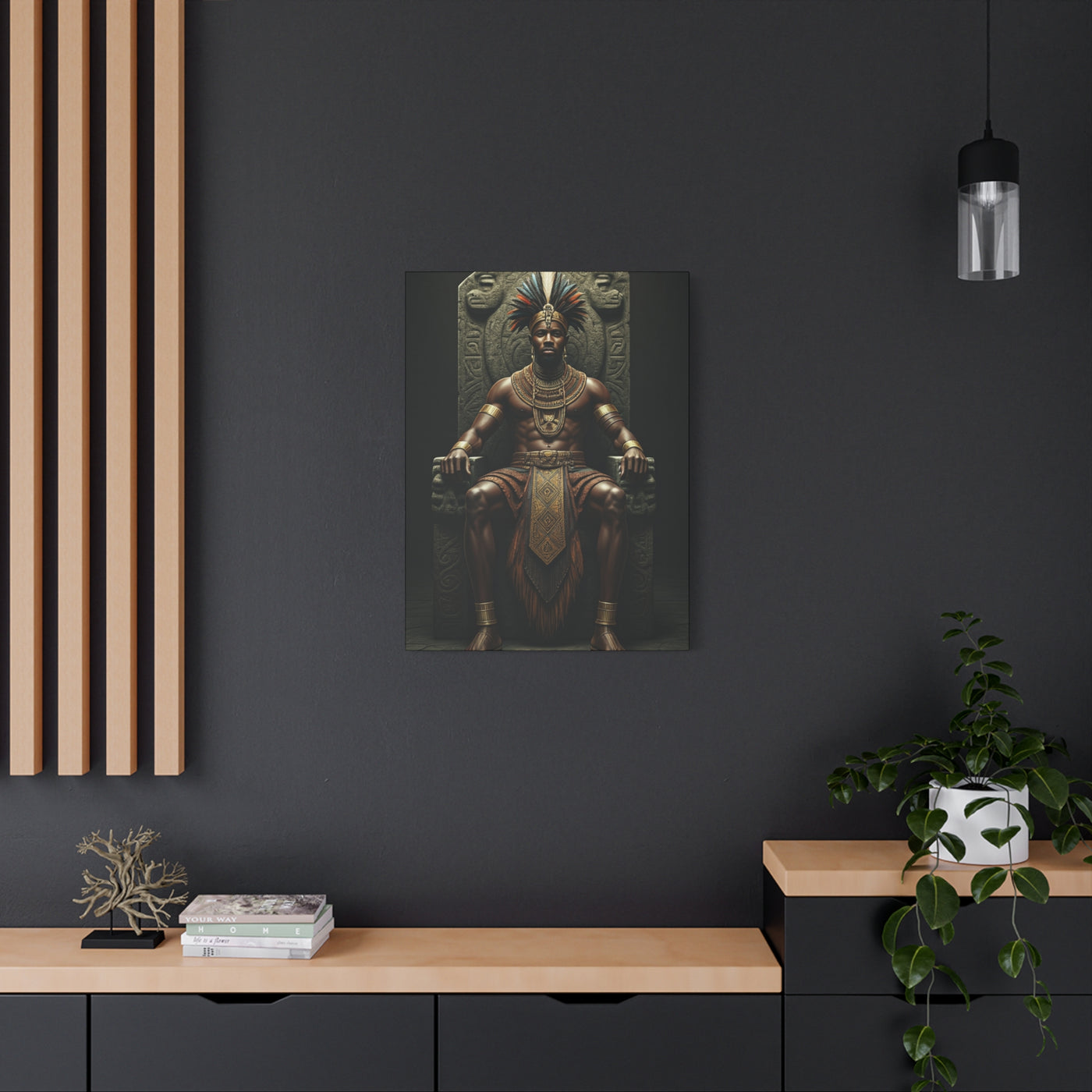 Throne of the Tribal King Wall Art & Canvas Prints